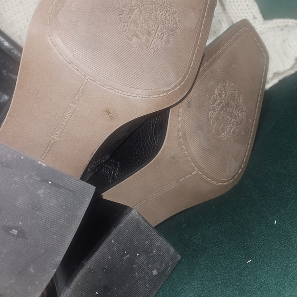 Vince Camuto Sangeti Black Heeled Boots - Picture 4 of 6